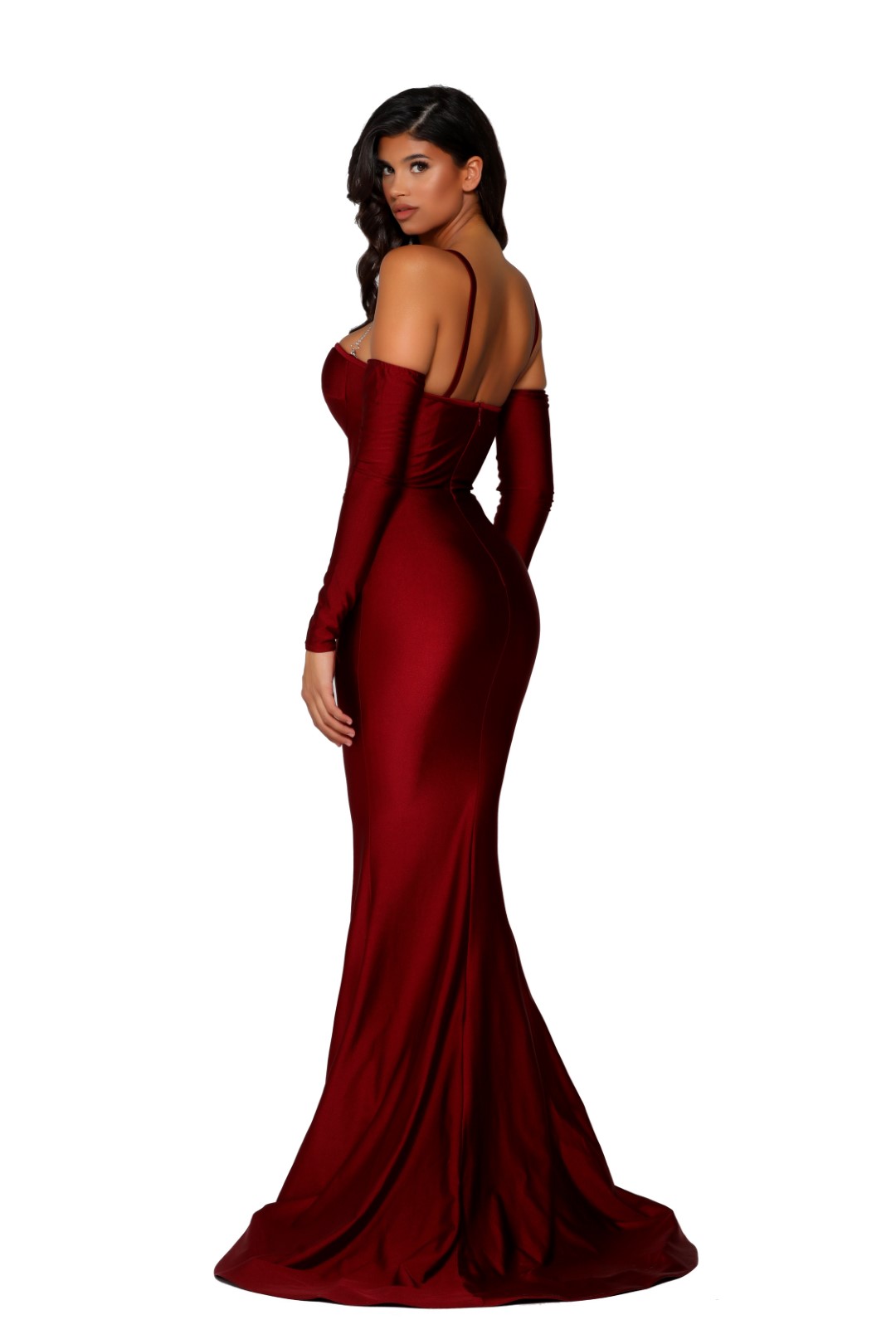 PS6321 DEEP RED | Portia And Scarlett | Luxette Boutique